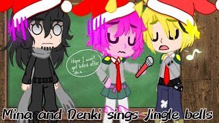 🎄✨🎤Mina and Denki sings Jingle bells🎤✨🎄||🧡BakuDeku💚||Fun||Christmas💝||Inspired