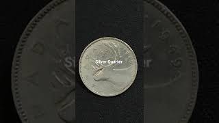Silver Quarter Canada 1949