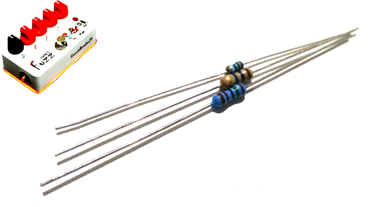 B2B Resistor Selection for Guitar Pedals YouTube