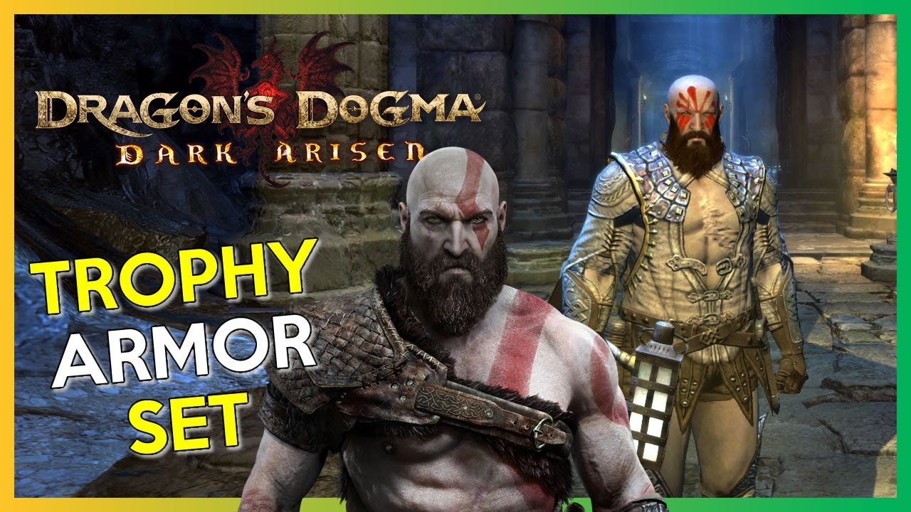 Dragon's Dogma Dark Arisen TROPHY ARMOR SET Onde Pegar Todas as
