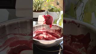 Homemade Apple Beetroot Jam for kids #recipe #shorts