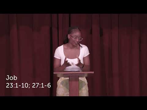 Job 23:1-10, 27:1-6 | Michelle Odinma | June 6, 2026