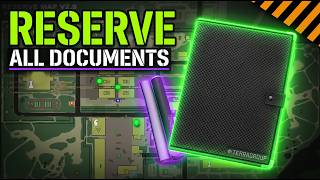 Reserve! All Battlepass Documents Location! Complete - VERIFIED and UPDATED! All known spawn! #eft