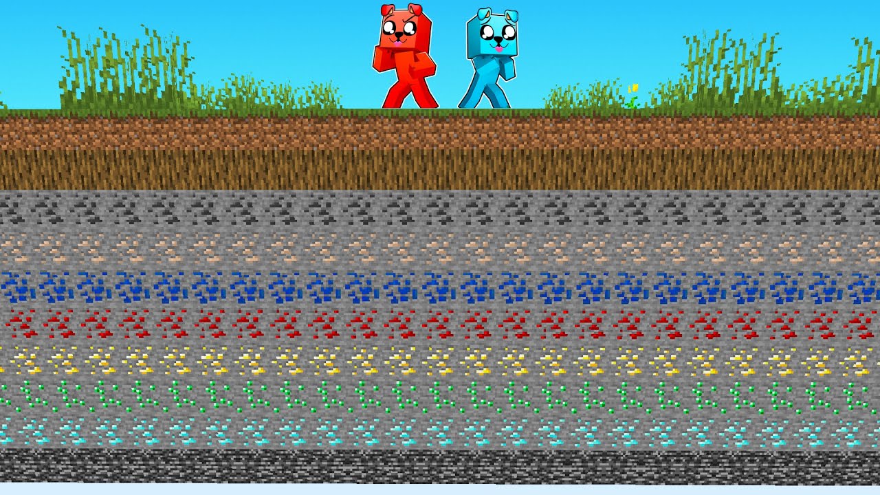 MINECRAFT ale ŚWIAT ma WARSTWY!