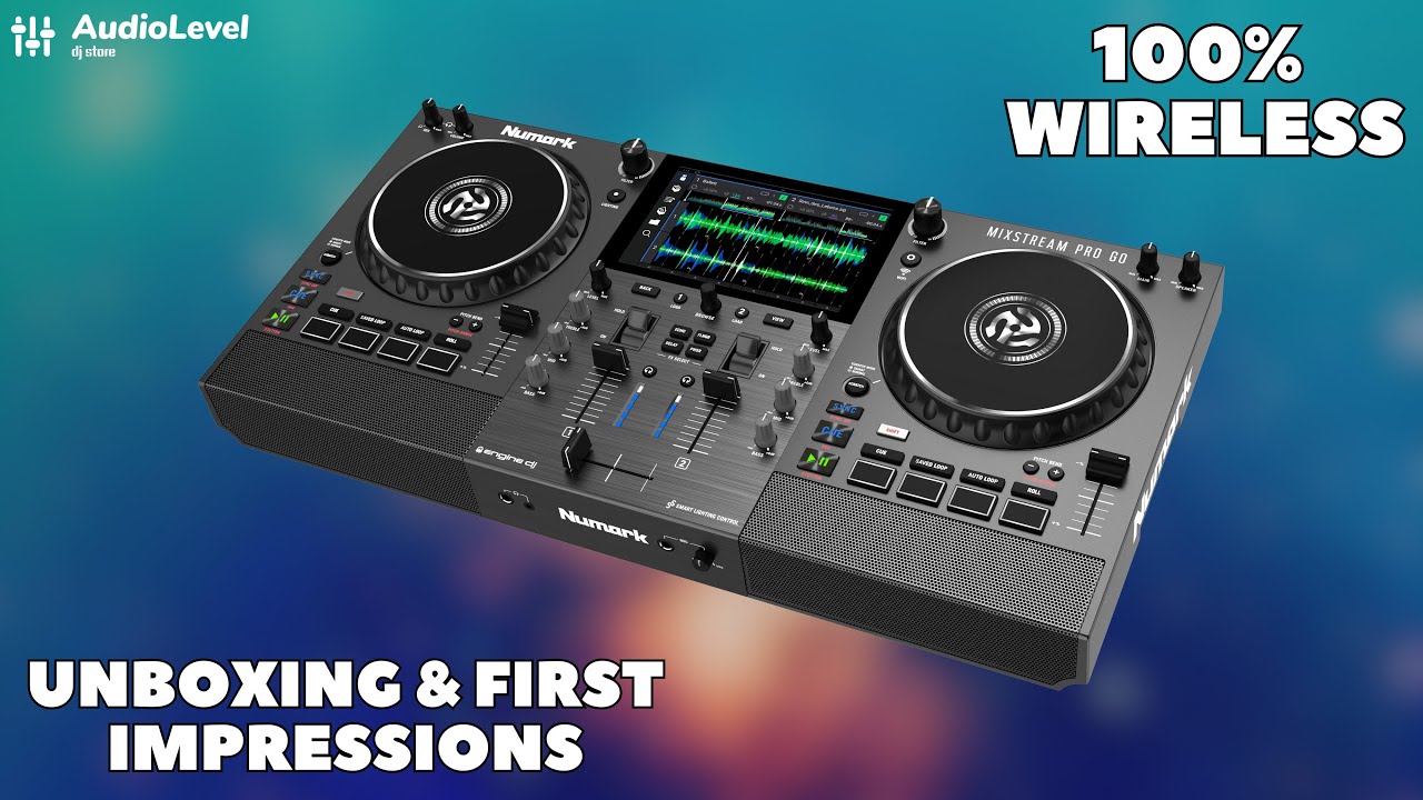 Numark Mixstream Pro Go | Unboxing @ AudioLevel