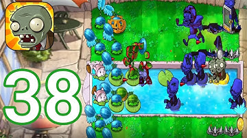Plants vs. Zombies - Gameplay Walkthrough Part 38 - Last Stand Endless 10 Flags (iOS, Android)