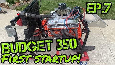BUDGET 350 - How to Prevent Flat Tappet Camshaft Failure, detailed first start procedure EP. 7