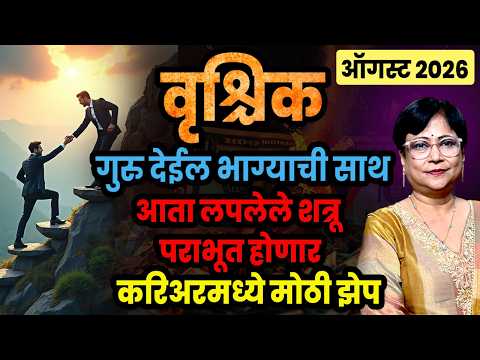 Vrishchik Rashi August 2026 Rashifal | वृश्चिक रास ऑगस्ट २०२६ राशीफळ | Scorpio Monthly Horoscope