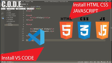 How to run HTML, CSS, JAVASCRIPT in visual studio code on window(10) in 2021