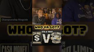 #verzuz #cashmoney #nolimit #lilwayne #masterp #juvenile #shorts #short #viral #rap #hiphop #versus