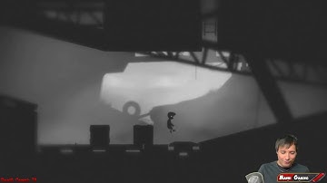 First Time LIMBO Gameplay: Blind Playthrough Pt#8 Machinegun Turrets?