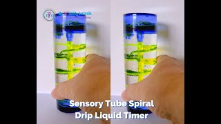 Sensory Tube Spiral Drip Liquid Timer