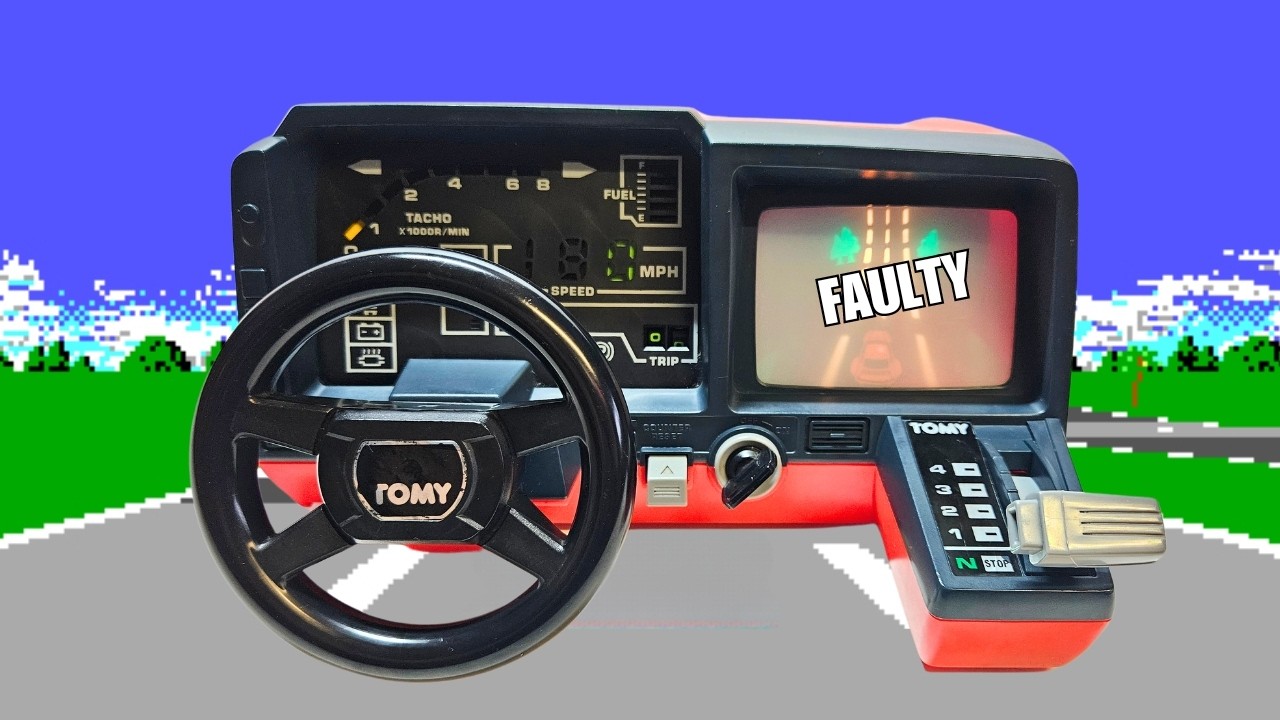 Can I FIX this Faulty 80s Tomy Turnin' Turbo Dashboard?! - YouTube