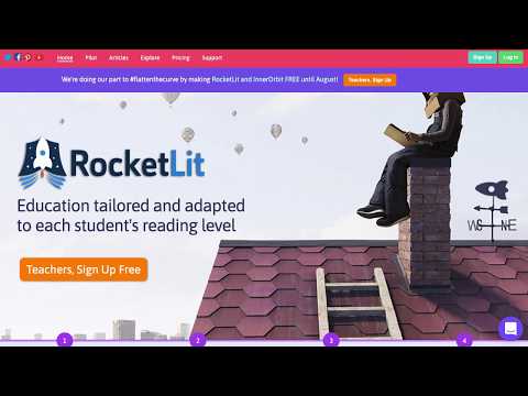 How Students Login to RocketLit With Google