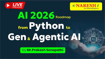 AI 2026 Roadmap BootcampFrom Python to Generative & Agentic AI  Mr.Prakash Senapathi