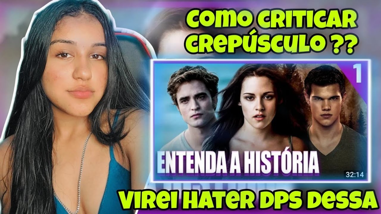 React- Saga Crepúsculo | História, Curiosidades e Vampiros que Brilham | PT 1