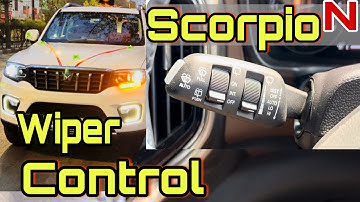 Mahindra Scorpio N | Wiper & Headlight control #jaiprakashbampal