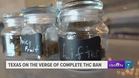 Texas on the verge of completely banning THC products