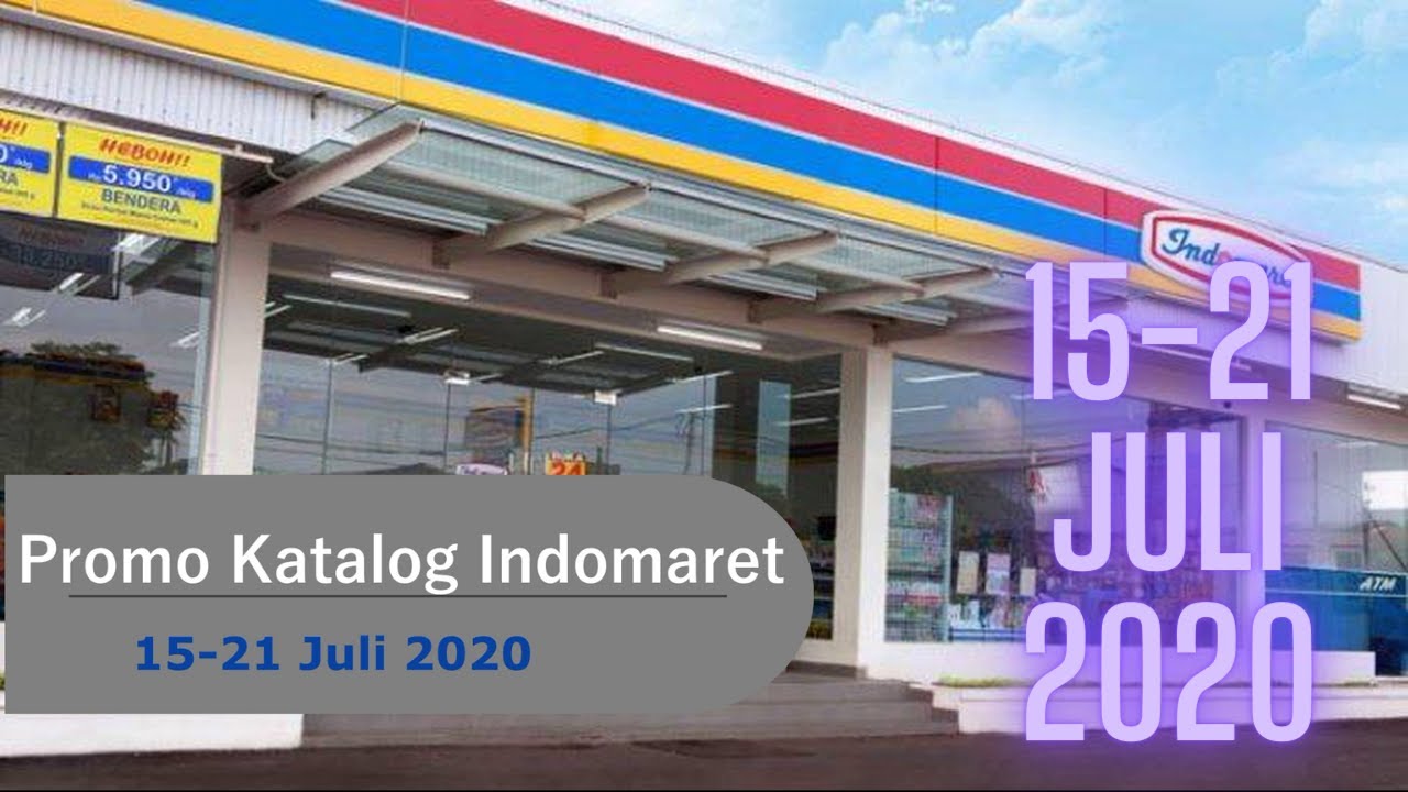 PROMO Indomaret Hari ini 15-21 Juli 2020 - YouTube
