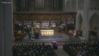 Oak Ridge Boys sing at George H.W. Bush's funeral