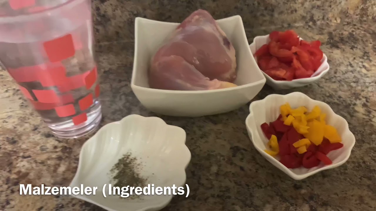 Pratik Tavuk Yemeği. Quick Chicken Meal.