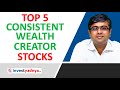 Top 5 Consistent Wealth Creator Stocks