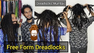 Do you like your Dreadlocks NEAT or FREE FORM? 🔥 Watch to know our choice? 📍 Mumbai, DreadLey Studio