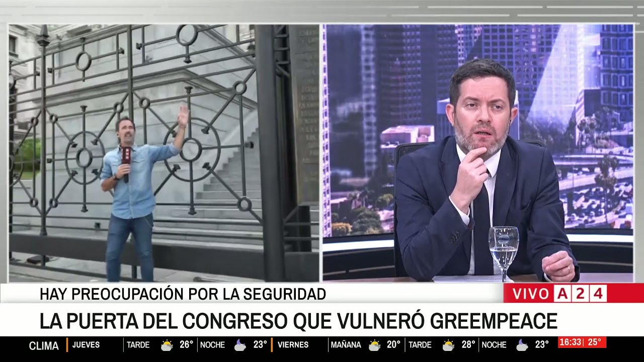 🔴 GRAVE FALLA DE SEGURIDAD EN EL SENADO ANTES DE LA VISITA PRESIDENCIAL