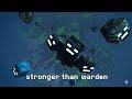 Fighting Minecraft Bedrock's Wither(stronger than warden)