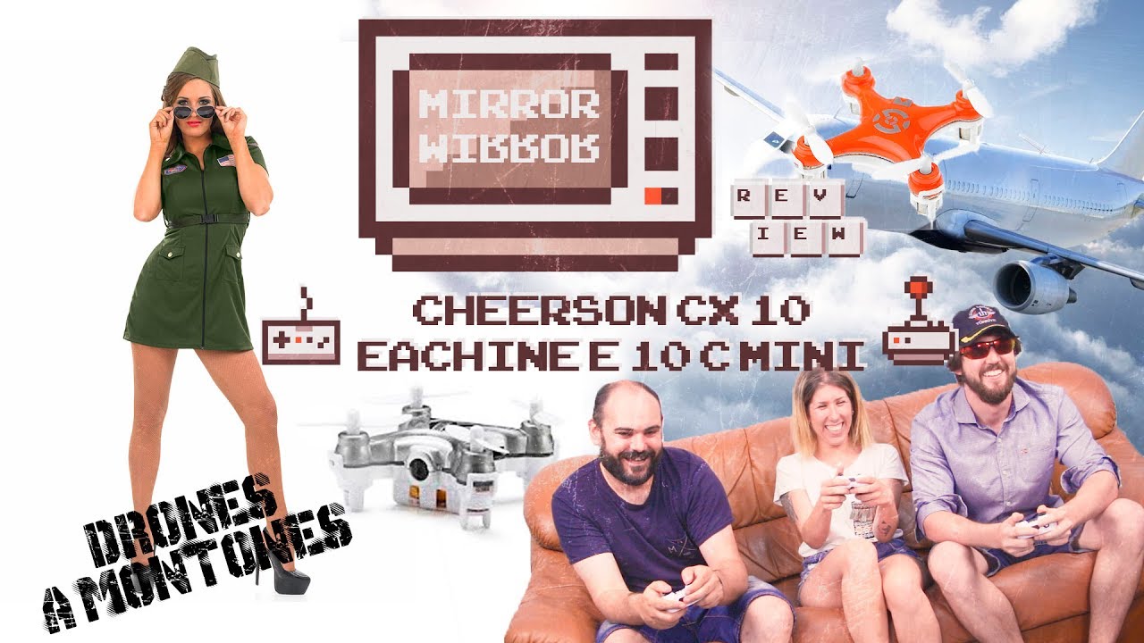 Drones a Montones: Montamos un Circuito Indoor para probar el Cheerson y el Eachine 10c