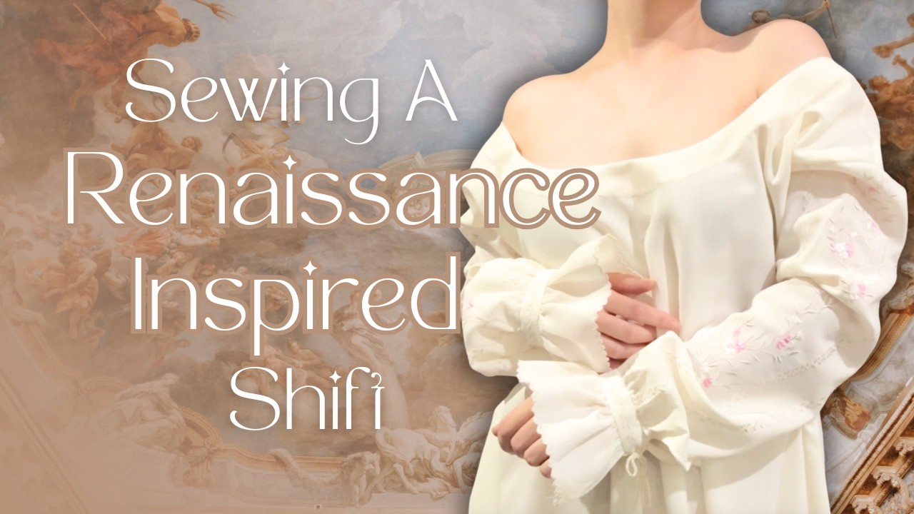 Платье в стиле Ренессанса, достойное ведьмы Стич! || Костюм Сандри, часть 1