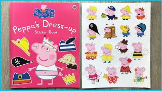 SÁCH DÁN HÌNH THAY TRANG PHỤC HEO PEPPA CHƠI CÙNG CÁC BẠN - Sticker book peppa dress up (Chim Xinh) screenshot 5