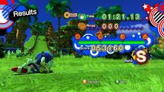 Sonic Generations - Green Hill Re-Imagined - 1:21.13 (w/skills)