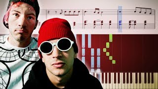 twenty one pilots: Goner (2015) - Piano Tutorial + Sheets chords