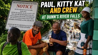 Mrs Ellis,Paul, Kitty kat and crew at dunn’s river fall