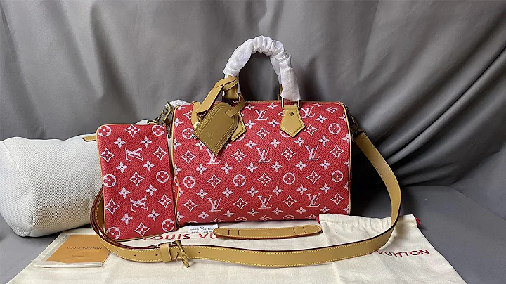 Louis Vuitton x Pharrell Williams Speedy P9 Bandoulière 30 Red M14077 Unboxing From Supkicks