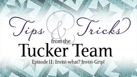 Up your Accuracy with Invisi-what? Invisi-Grip! - Tips & Tricks from the Tucker Team