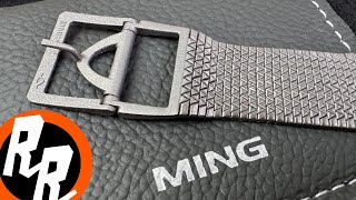 MING Polymesh “printed” titanium strap (Alien Technology)