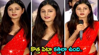 Actress Maahi Looks Stunning At Yanampress Meet Krishh Srikanth Iyengar Sharrath Marar