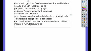Come Scaricare Ed Istallare Magic Set Editor 2 PC