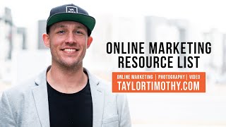 Online Marketing Resource List