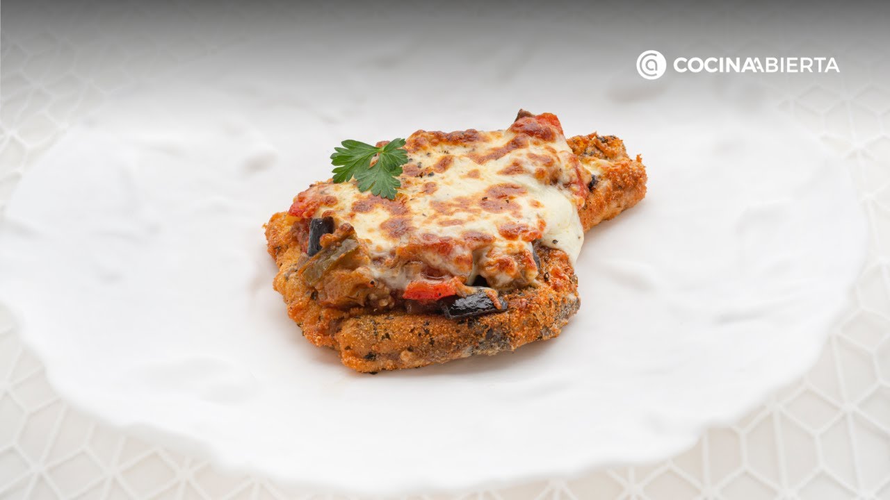Así se hace la mejor milanesa de cerdo con sanfaina gratinada de Joseba Arguiñano