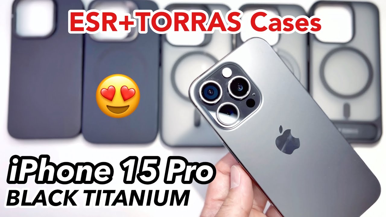 First look at iPhone 15 Pro Max Cases from ESR: Powerful HaloLock