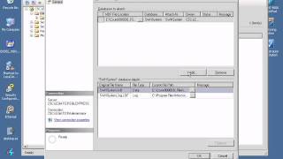 Move Database - detach & reattach.avi