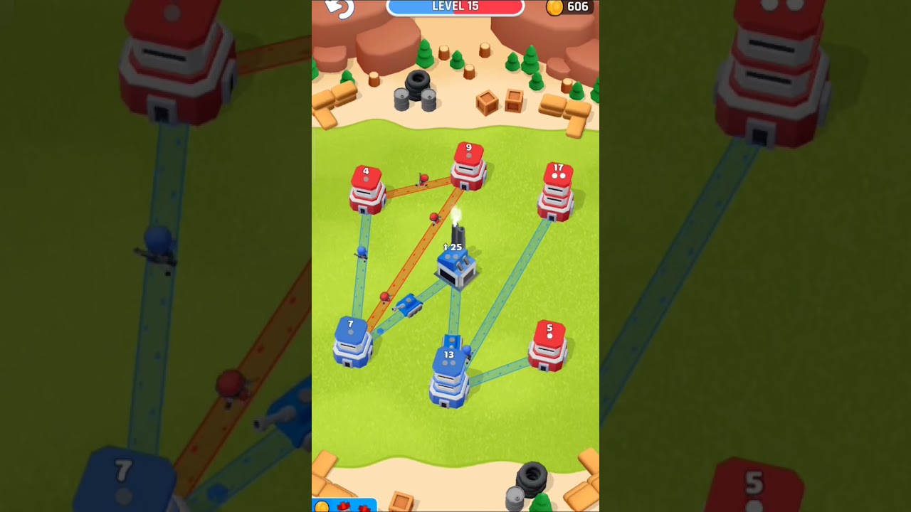 Tower War level-15 🎮😉 