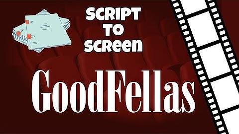 Goodfellas Opening Scene - Script To Screen Comparison #goodfellas #martinscorcese