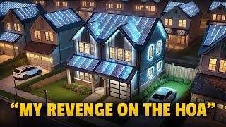 HOA Ordered Me to Take Down My Lights, So I Covered My Roof in Solar Panels That Flash at Night!