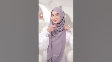 SHAWL Tutorial | Tutorial Shawl Labuh Depan Belakang Terkini 2023