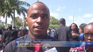 Family, friends gather to remember Tray Walker