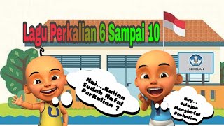 UPIN IPIN || LAGU PERKALIAN 6 SAMPAI 10